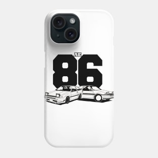 toyota sprinter ae86 Phone Case