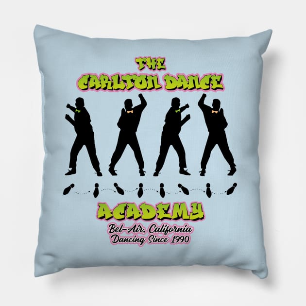 The Carlton Dance Academy Pillow by Alema Art