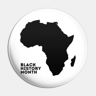 BHM - Black History Month Pin