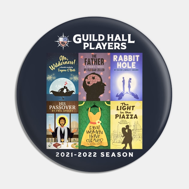 Guild Hall Players 2021-2022 Season Pin by tdilport