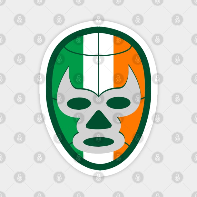 LUCHADOR MASK - Irish Magnet by LILNAYSHUNZ