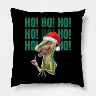 Ho Ho Ho! Dinosaur Christmas gifts, Merry Christmas, dino and Christmas Pillow