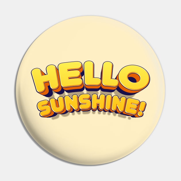 Hello Sunshine! Pin by MiaouStudio