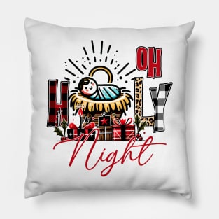 Oh Holy Night Pillow