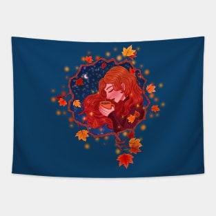 Fall Vibes Pumpkin Spice Nights Autumn Is Here Tapestry