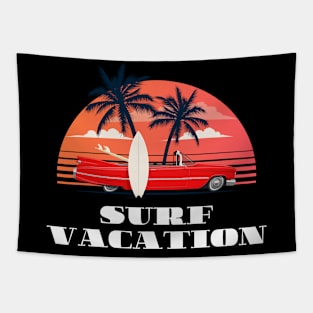 THE SURF VACATION Tapestry