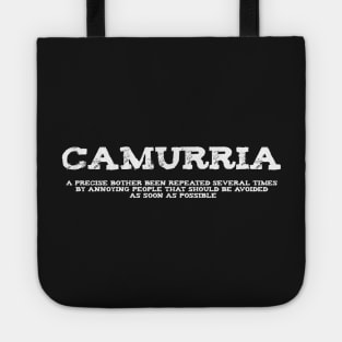 Camurria Sicilian Word Sicily Sicilia Funny Gift Regalo Tote