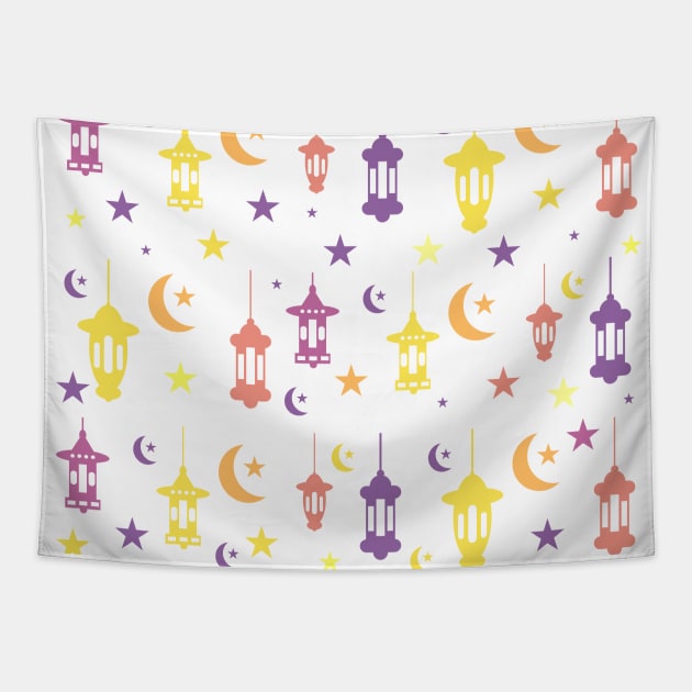 RAMADAN LANTERN Tapestry by MufaArtsDesigns