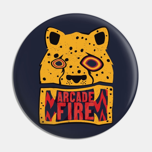 Savage Arcade Fire Pin by RepubliRock