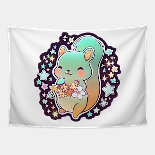 Baby Squirrel Tapestry