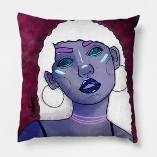 Alissa violet Pillow