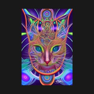 Trippy Cat Vibes 11 T-Shirt