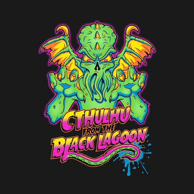 Cthulhu from the Black Lagoon by JakGibberish