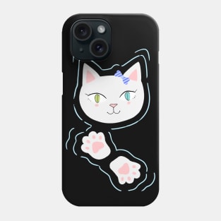 Cat Flower Phone Case