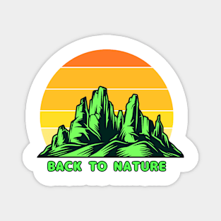 Back to nature Magnet