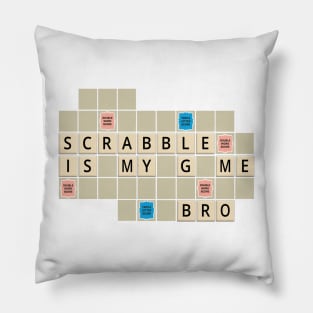 SCRABBLE IS MY GAME Pillow
