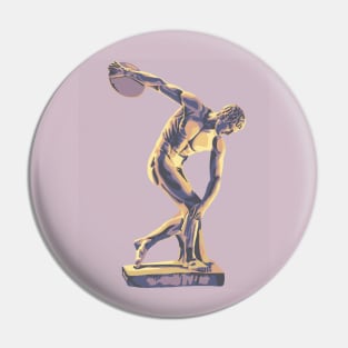 The Discus Thrower Pin