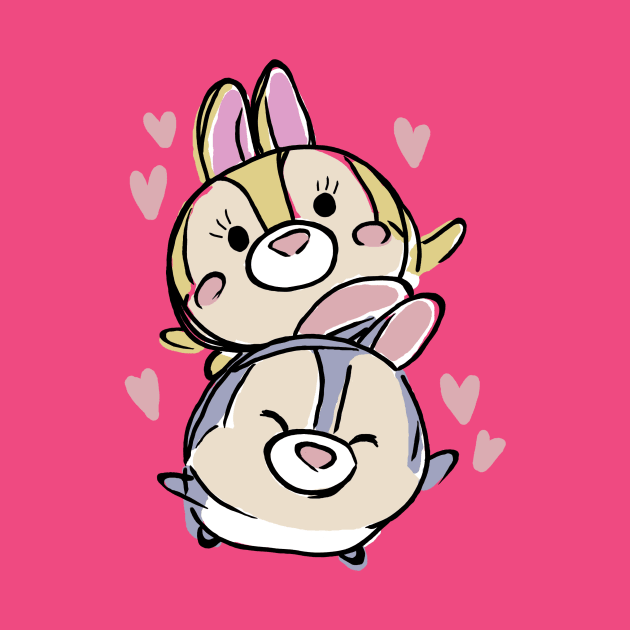 Bunny Love by JPIllustrations