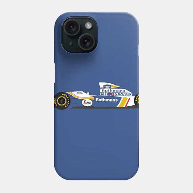 WIlliams FW16 F1 Phone Case by s.elaaboudi@gmail.com
