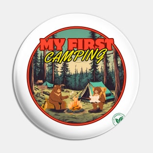 MY FIRST CAMPING Pin