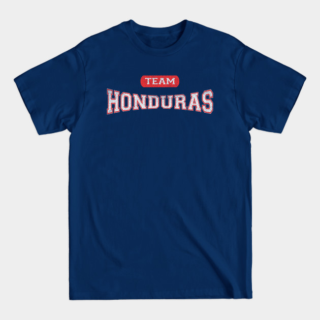 Disover Classic Hondurans TEAM Honduras Distressed - Team Honduras - T-Shirt