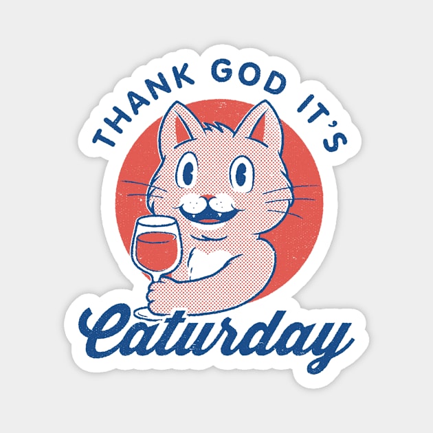 Caturday Magnet by thiagocorrea