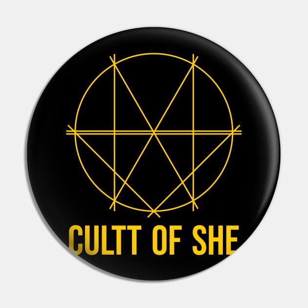 Cultt Member - Security Tee (Front & Back) Pin by Cultt Of She