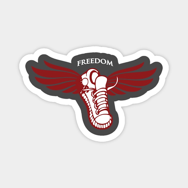 Freedom Magnet by runningevolution