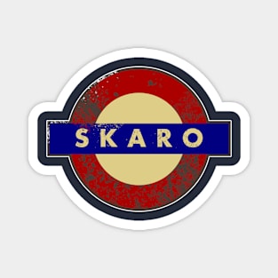 SKARO METRO STATION Magnet