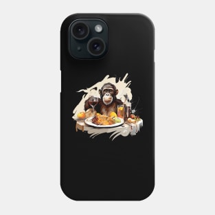 Happy Thanksgiving Monkey Phone Case