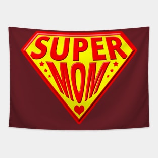 Super Mom - Happy Mothers Day Tapestry