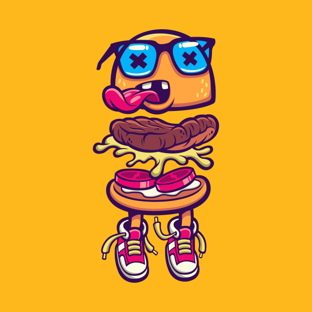 Funny Burger by mertkaratay