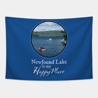 Newfound Lake is my Happy Place Tapestry