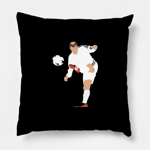 Zidane's Volley Pillow by Athilart