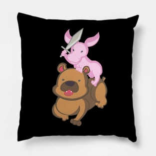 Cute Warriors Pillow