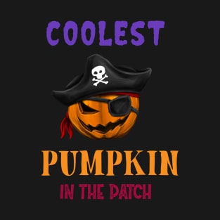 Coolest Pumpkin In The Patch Halloween T-Shirt