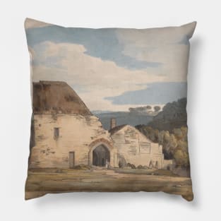 Dunkerswell Abbey, August 20, 1783 by Francis Towne Pillow