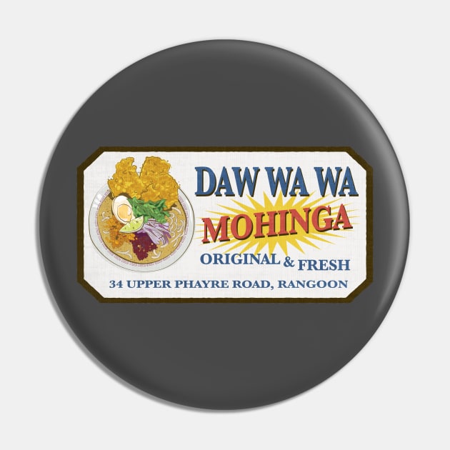 Daw Wa Wa Mohinga (White Edition) Pin by shwewawah