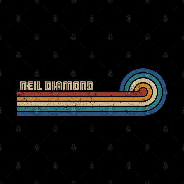 Neil Diamond  - Retro Sunset by Arestration