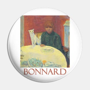 Woman with Cat by Pierre Bonnard Pin