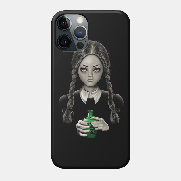 Death Bores Me - Wednesday Addams - Phone Case