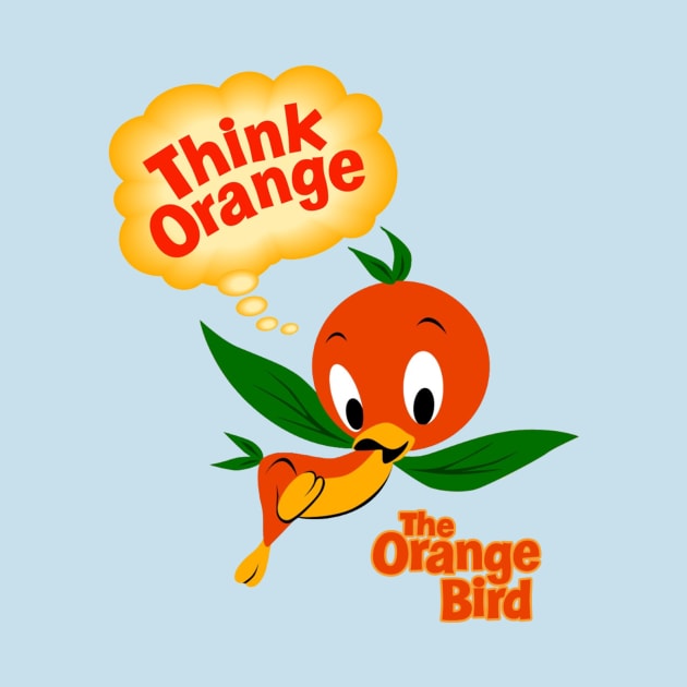 Orange Bird by Mouse Magic with John and Joie