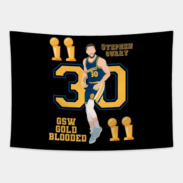 Stephen curry Tapestry by BINSU