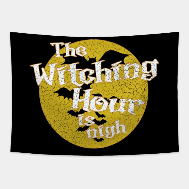 The Witching Hour is nigh Tapestry by Snapdragon