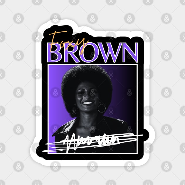 Foxy brown///original retro Magnet by DetikWaktu