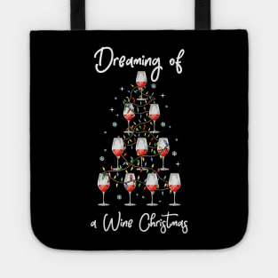 Wine Christmas. Funny Wine Lover Christmas Gift. Tote