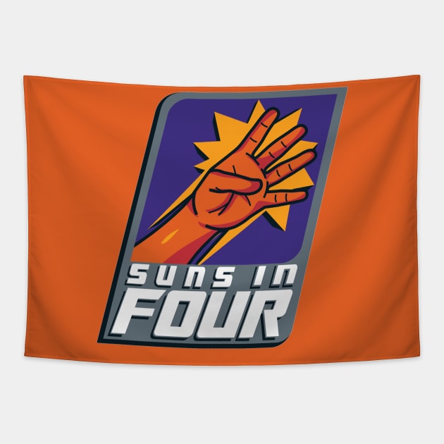 Suns In 4 Tapestry by portraiteam