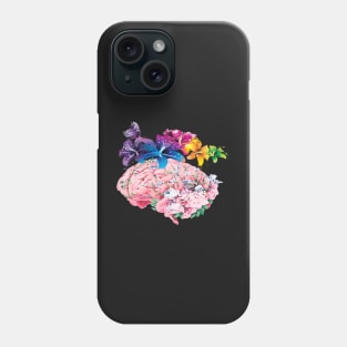 Flower Brain shirt Phone Case