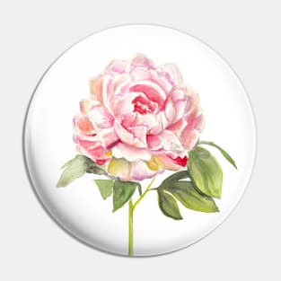 Peony flower Pin