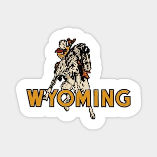 Wyoming Decal Magnet